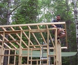 Small Cabin Construction